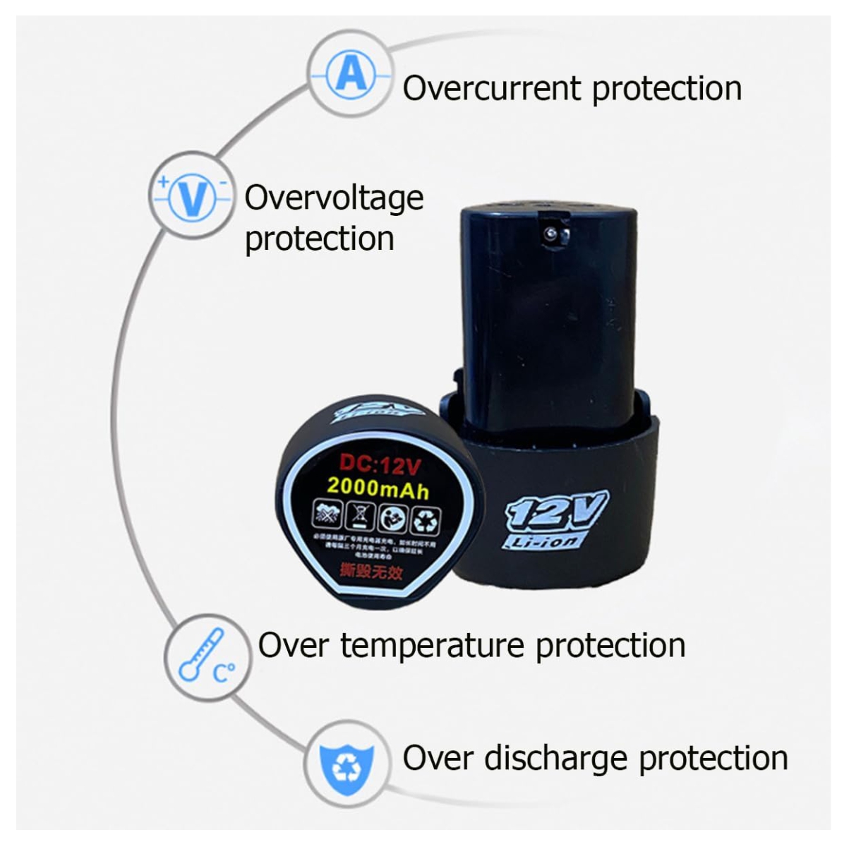Miniatura 4 de Pulidora inalámbrica 12V con Maletin